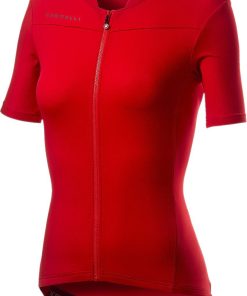 Castelli Anima 3 Women's Jersey - Red/Black for Jerseys - Road