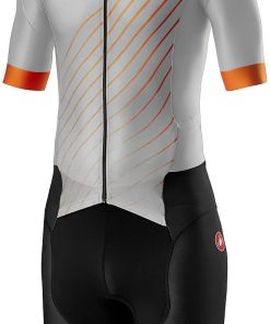 Castelli Free Sanremo 2 Mens Triathlon Suit - Silver Grey/Brillian for Jerseys - Road