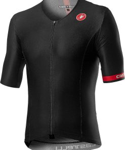 Castelli Free Speed 2 Mens Triathlon Race Top - Black for Jerseys - Road
