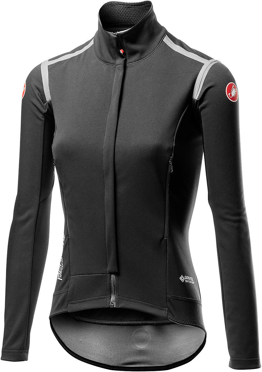 Castelli Perfetto ROS Women's LS Jacket - Light Black for Jerseys - Road - Image 3