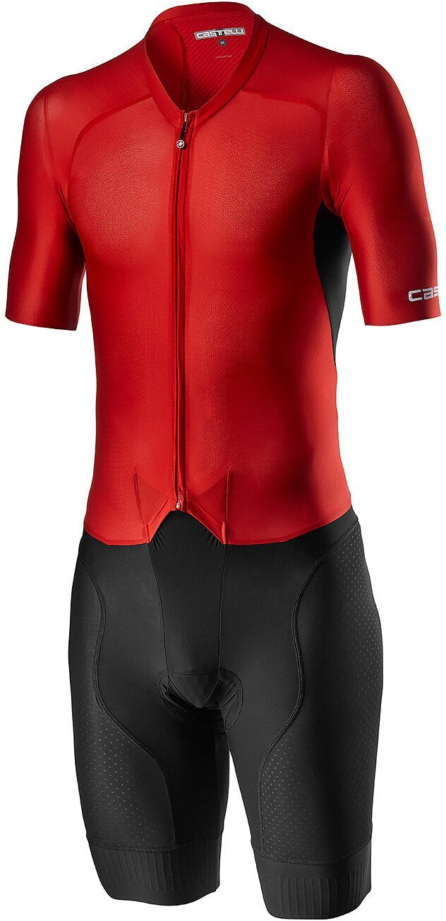 Castelli Sanremo 4.1 Mens Speed Suit - Black/Red for Jerseys - Road - Image 3