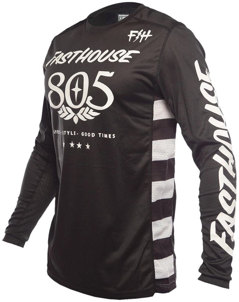 Fasthouse Classic 805 LS Jersey - Black for Jerseys - MTB - Image 5