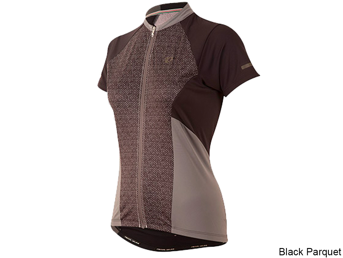Pearl Izumi Women's ELITE Escape SS Jersey Black Parquet Stripe La for Jerseys - Road - Image 2