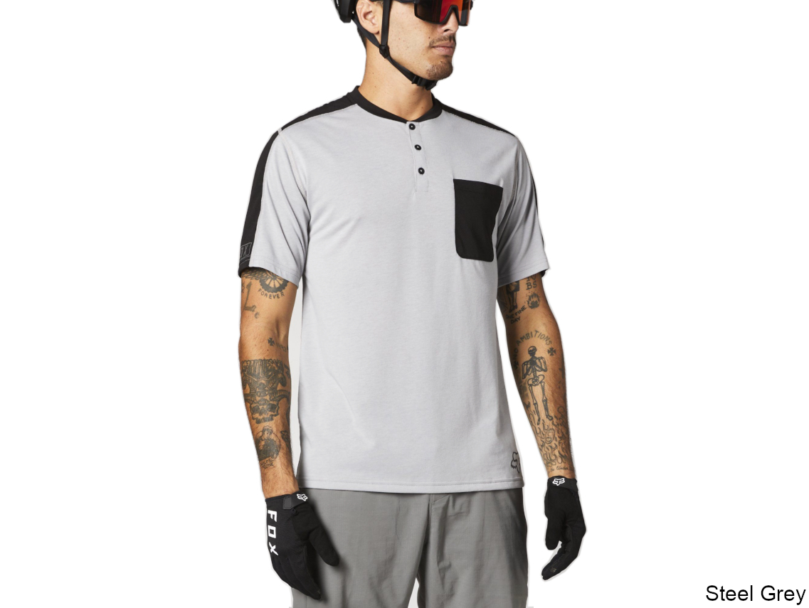 Fox Ranger Dri Release SS Henley for Jerseys - MTB - Image 2
