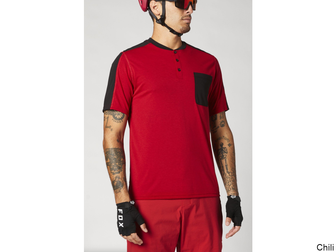 Fox Ranger Dri Release SS Henley for Jerseys - MTB - Image 6