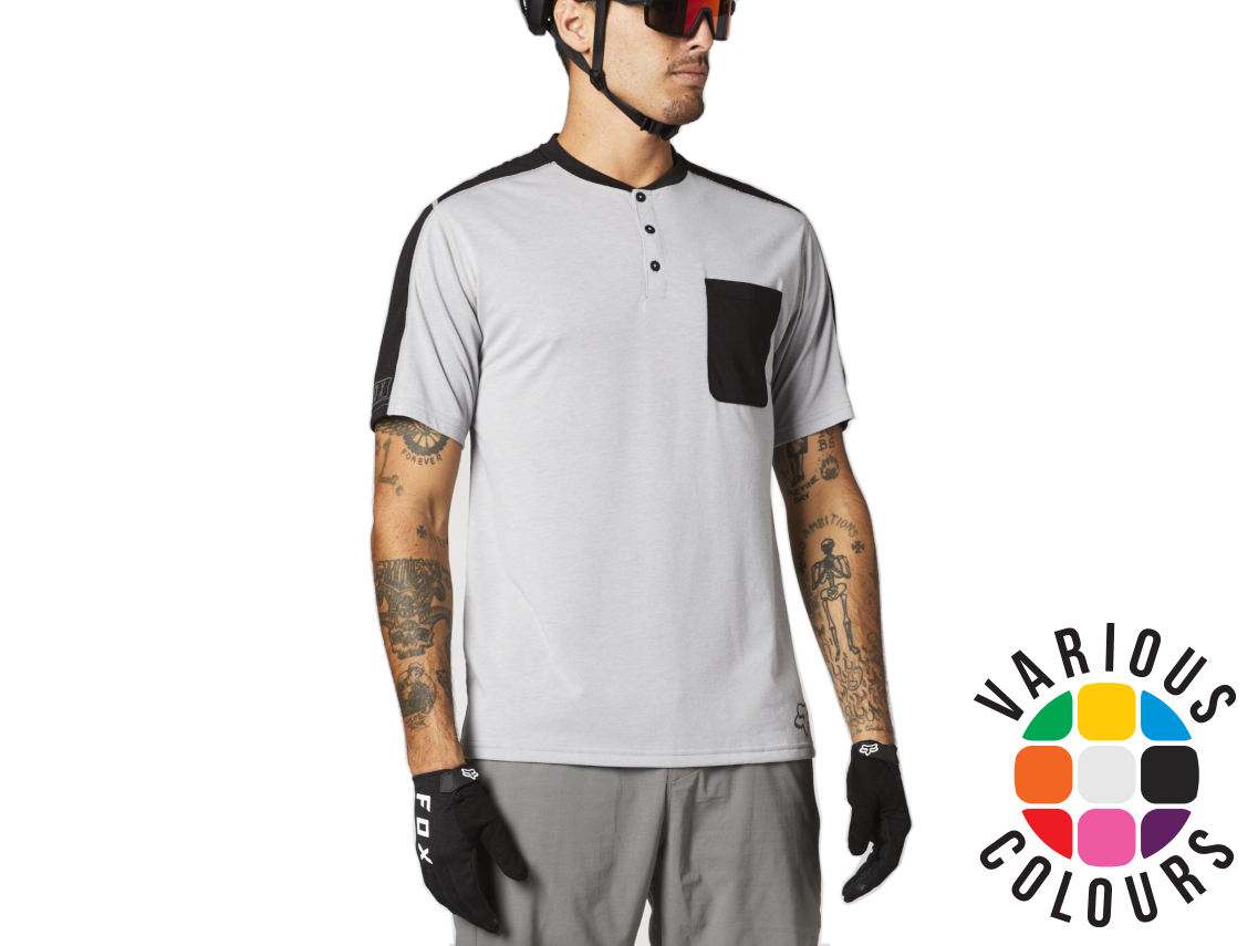 Fox Ranger Dri Release SS Henley for Jerseys - MTB