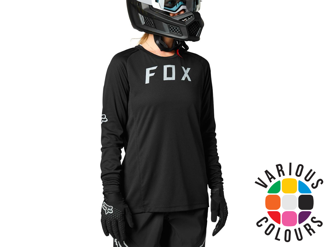 Fox Women's Defend LS Jersey for Jerseys - MTB