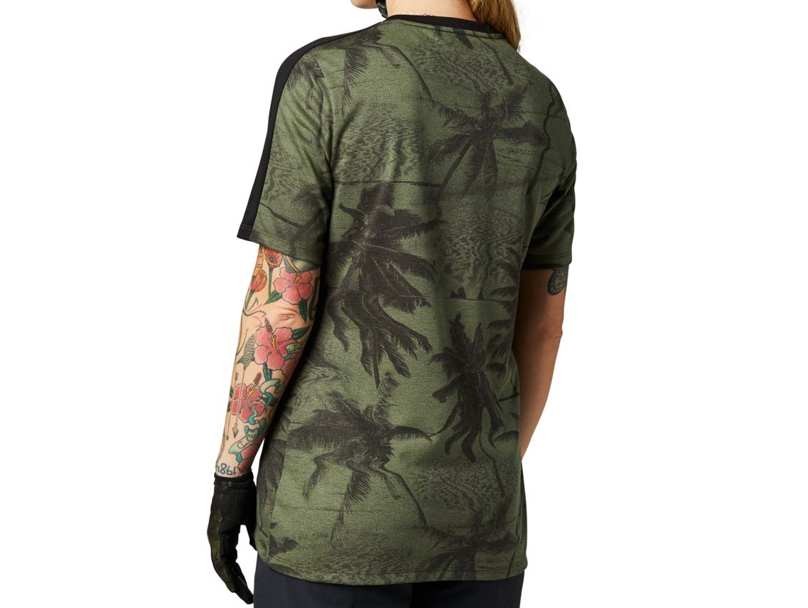 Fox Women's Ranger Permanent Vacation Dri Release SS Jersey for Jerseys - MTB - Image 2