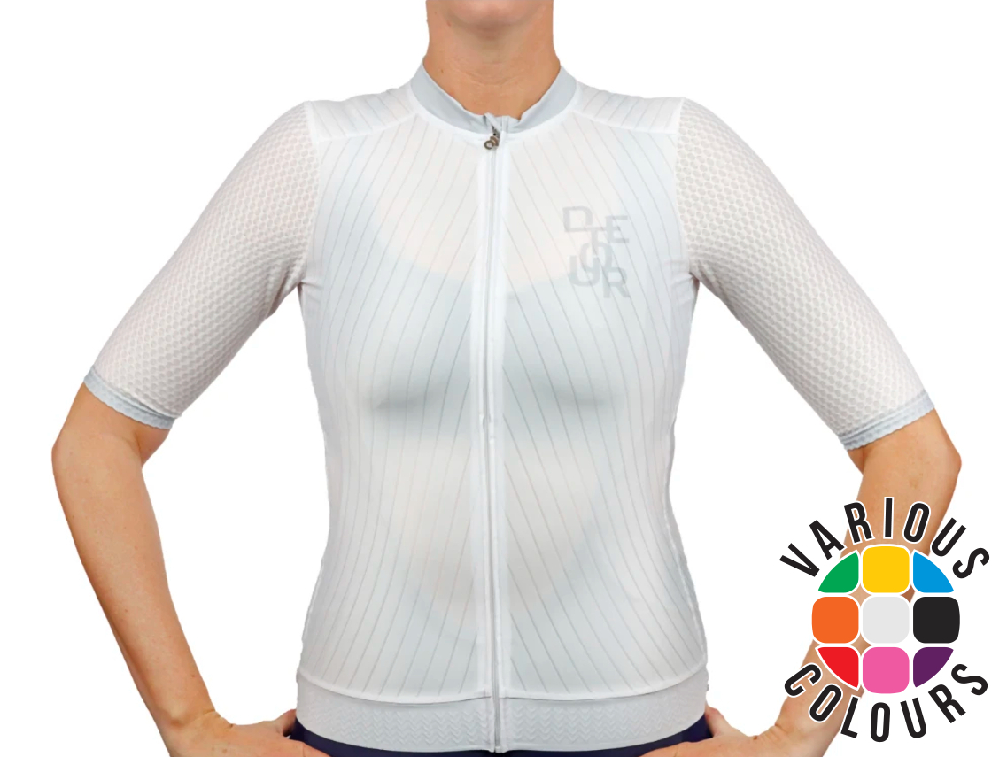 Detour Aero Short Sleeve Womens Jersey for Jerseys - Road