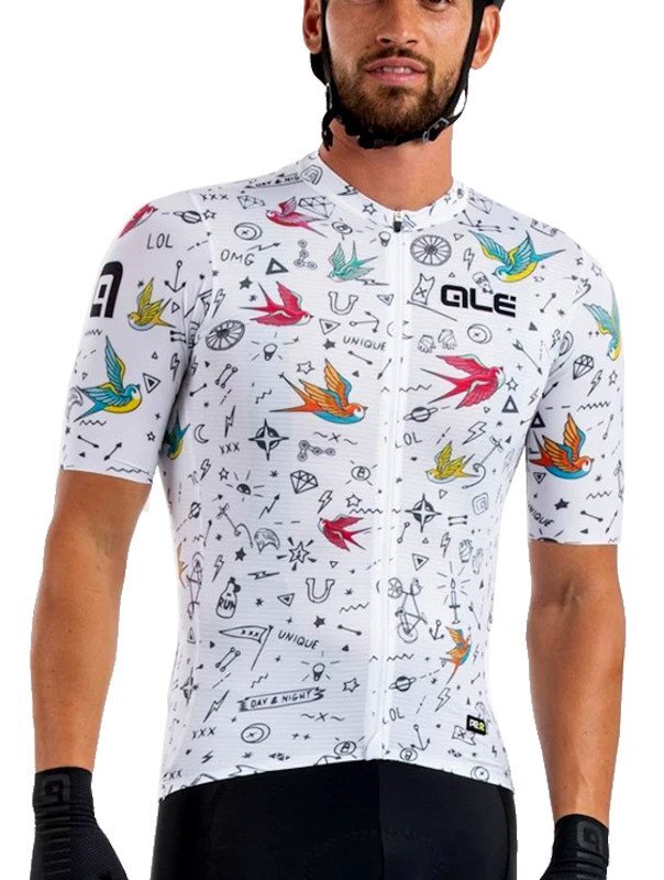 Ale PRR Versilia Men's Jersey - White for Jerseys - Road - Image 3