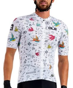 Ale PRR Versilia Men's Jersey - White for Jerseys - Road