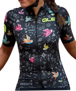 Ale PRR Versilia Women's Jersey - Black for Jerseys - Road