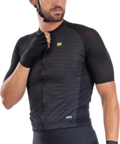 Ale R-EV1 Silver Cooling Men's Jersey - Black for Jerseys - Road