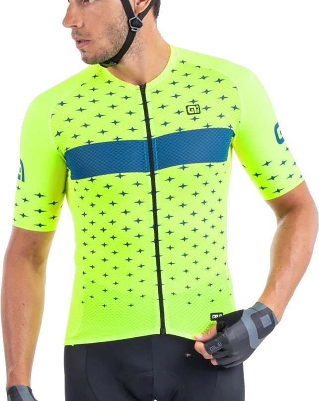 Ale PRR Stars Men's Jersey - Fluro Yellow for Jerseys - Road - Image 4