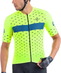 Ale PRR Stars Men's Jersey - Fluro Yellow for Jerseys - Road
