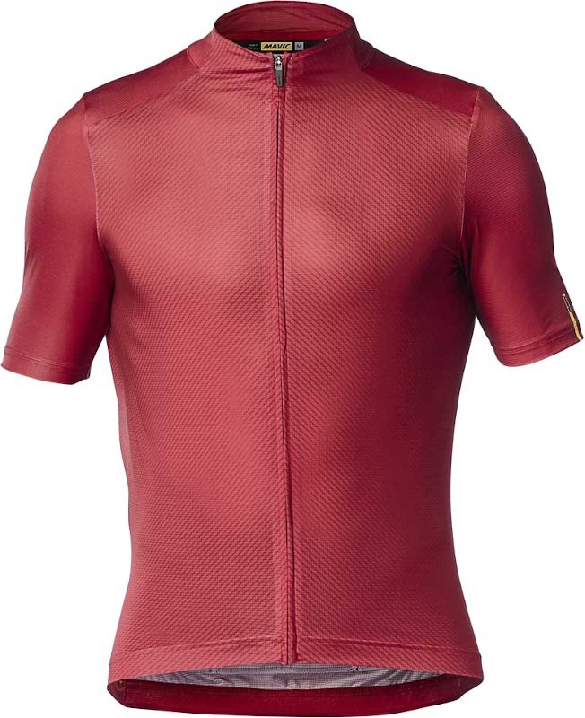 Mavic Cosmic Pro Graphic Jersey - Haute Red for Jerseys - Road - Image 4
