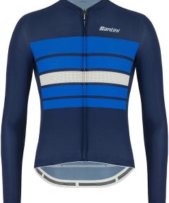Santini Sleek Bengal LS Jersey - Royal Blue for Jerseys - Road