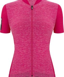 Santini Women's Colore Puro SS Jersey - Red for Jerseys - Road