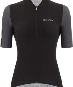 Santini Women's Redux Stamina Jersey - Black for Jerseys - Road